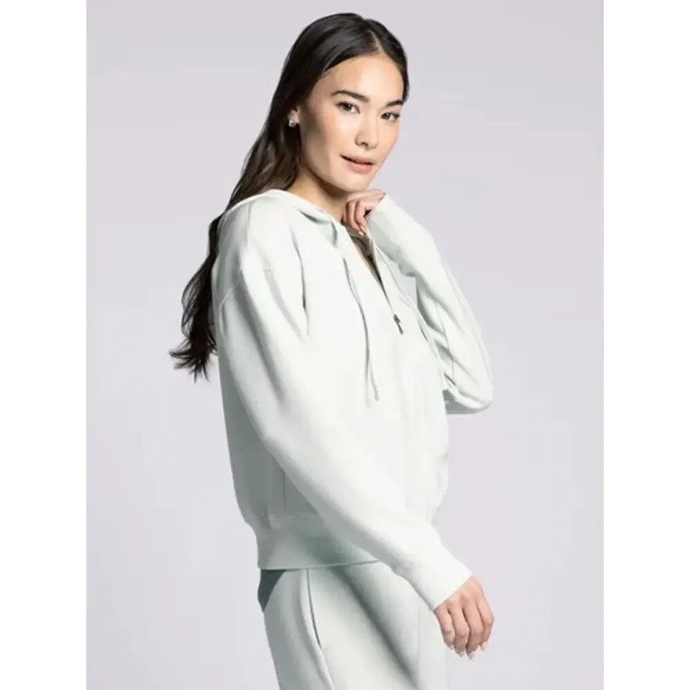 Recreation by Thread & Supply Beige Zip Hoodie Women's Small NWT - Picture 4 of 8